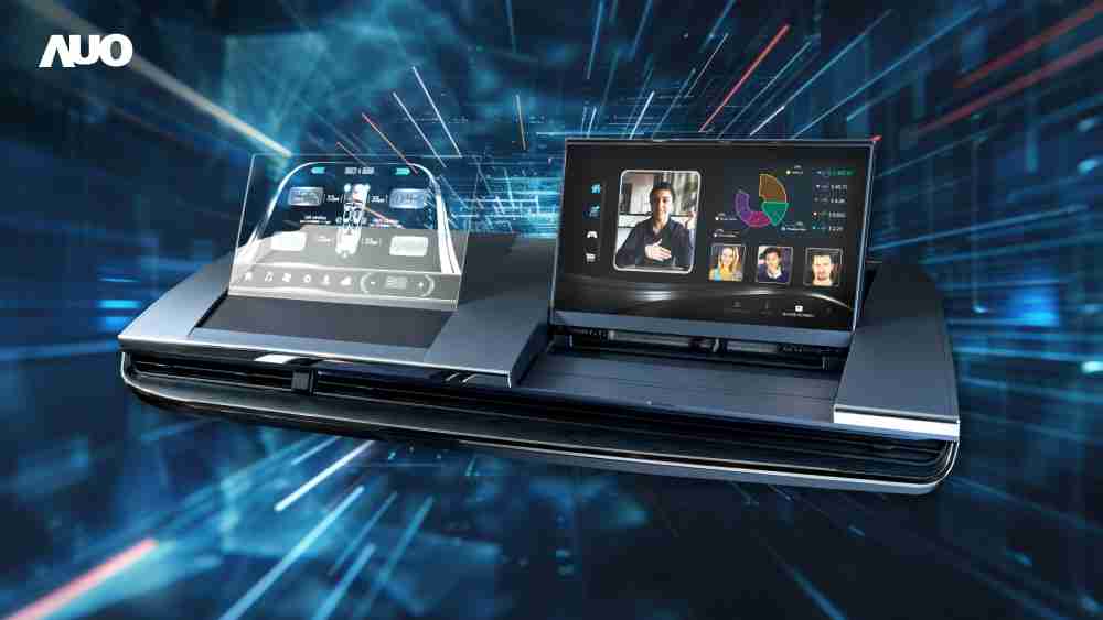 尊龙集团Micro LED Display HMI解决方案打造透明Micro LED前座仪表，，，呈现信息并保留驾驶视野开阔；亦为副驾驶座乘客打造收放自如的Micro LED屏幕，，在不影响显示质量的前提于显示区内建镜头，，让用户能与视讯对象直接眼神接触，，，提供绝佳的双向沟通体验